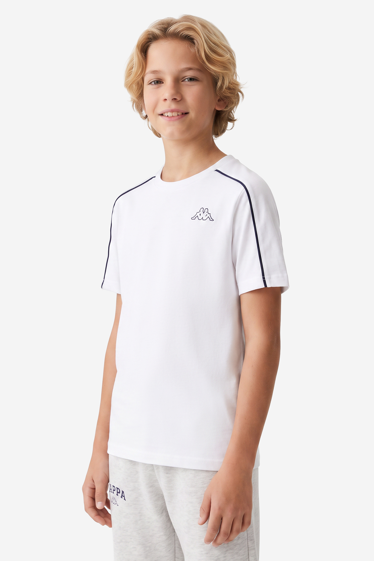 T-shirt KAPPA 342D8NW-001 Biały