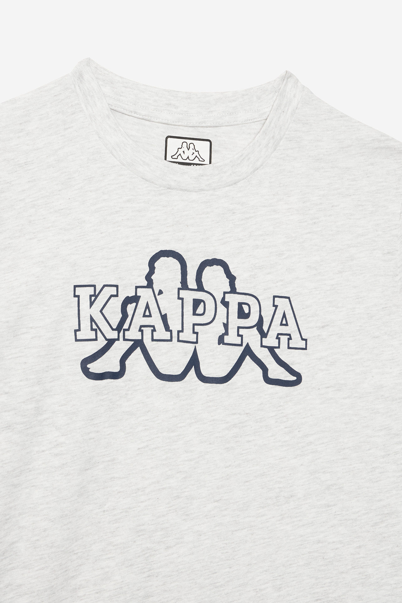 T-shirt KAPPA 342E66W-IWQ Szary jasny