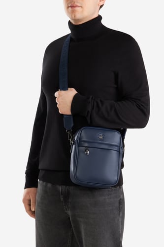 Мъжка чанта BEVERLY HILLS POLO CLUB CWBEO-BHPC-L-018-07. Тъмносин