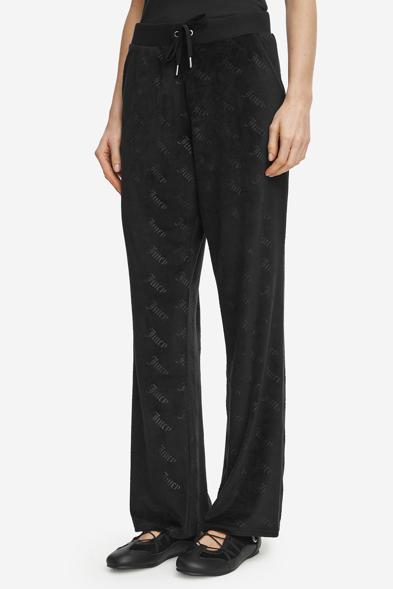 Spodnie JUICY COUTURE JCCG0373-BLACK Czarny