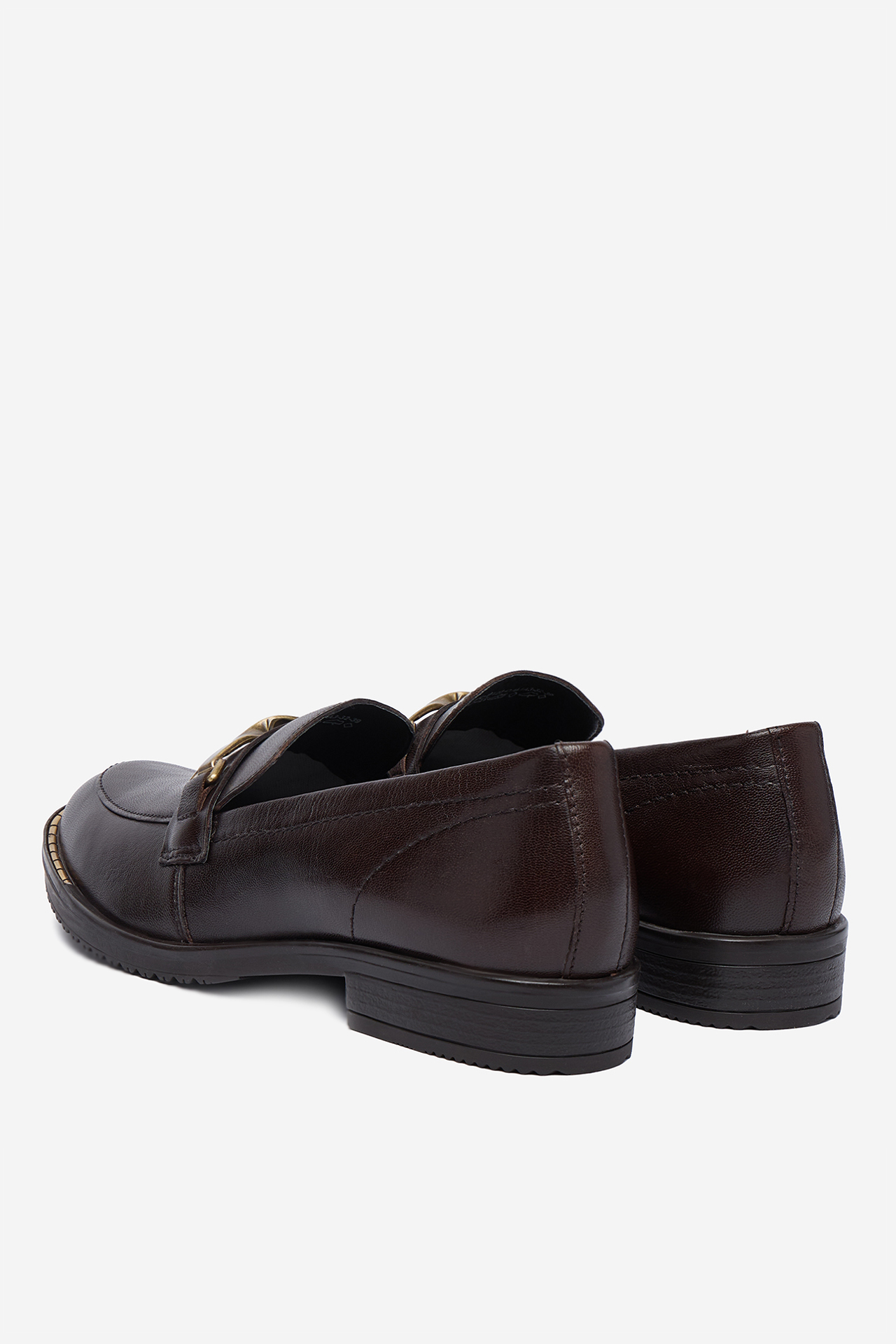 Loafersy Hnědá