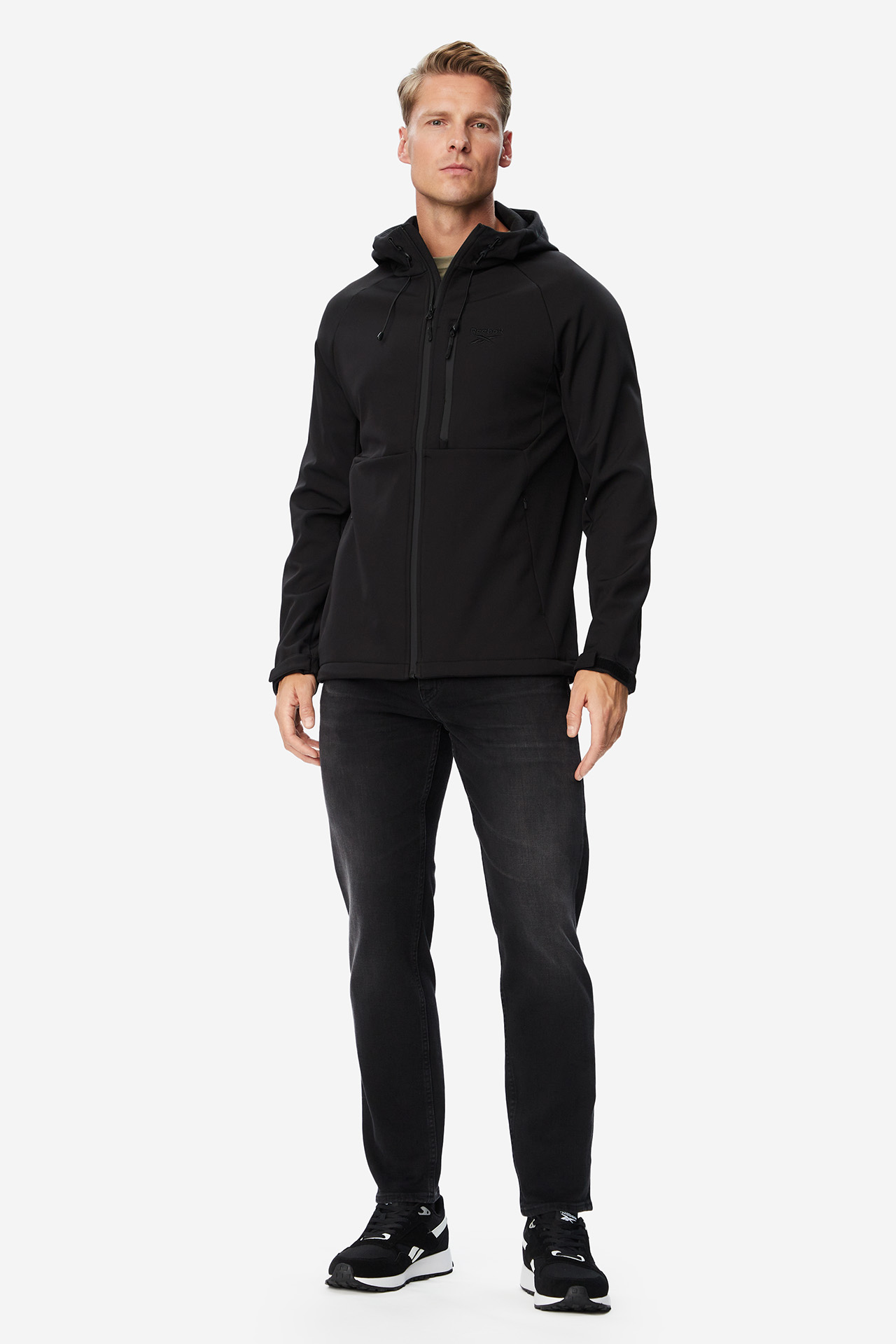 Kurtka REEBOK RCC00095-BLACK MONO Czarny