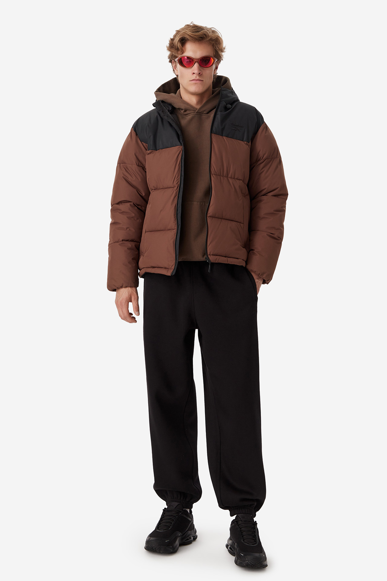 Kurtka REEBOK RCC00084-FORMAL-BROWN Brązowy