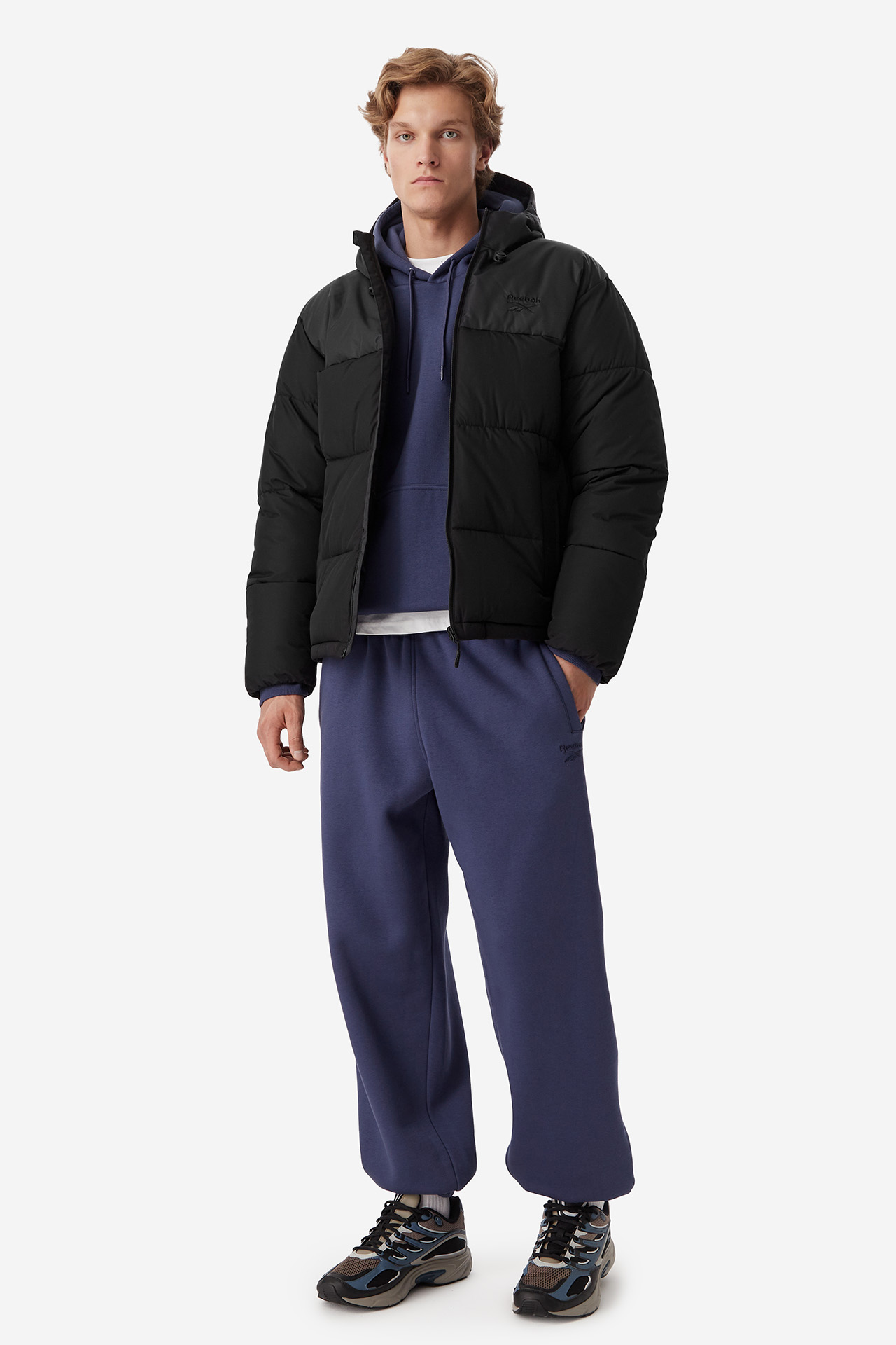 Kurtka REEBOK RCC00084-BLACK MONO Czarny