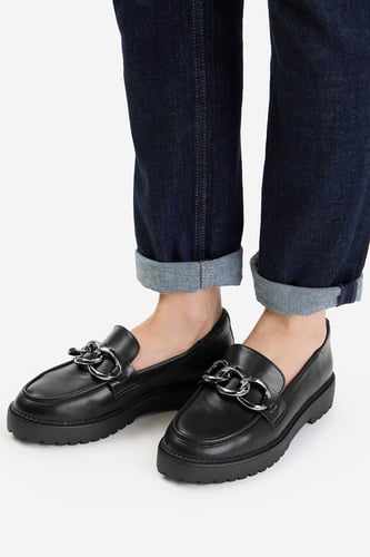 Mokasíny DeeZee CEO-WS5621-18A Černá