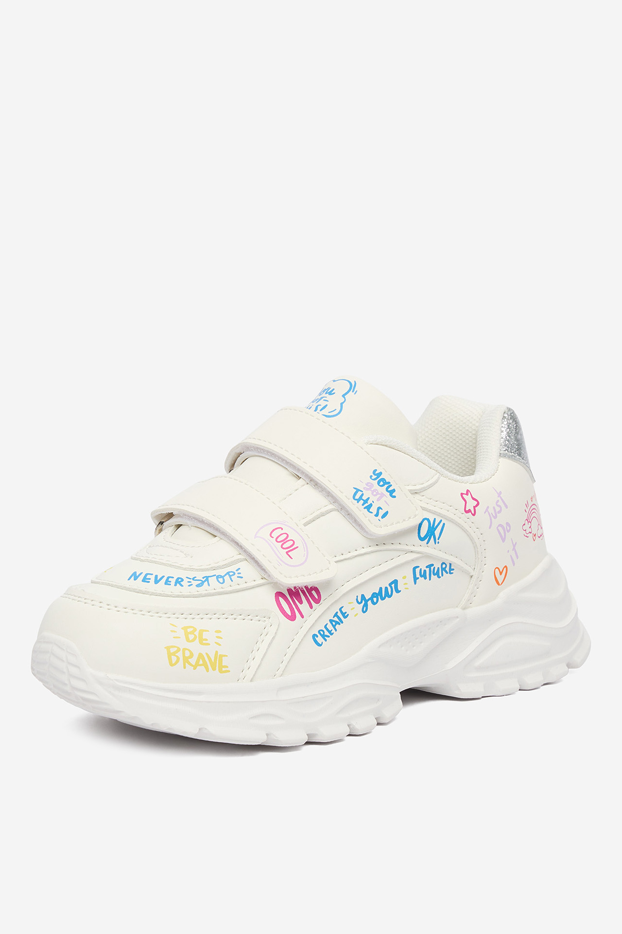 Sneakersy Bílá