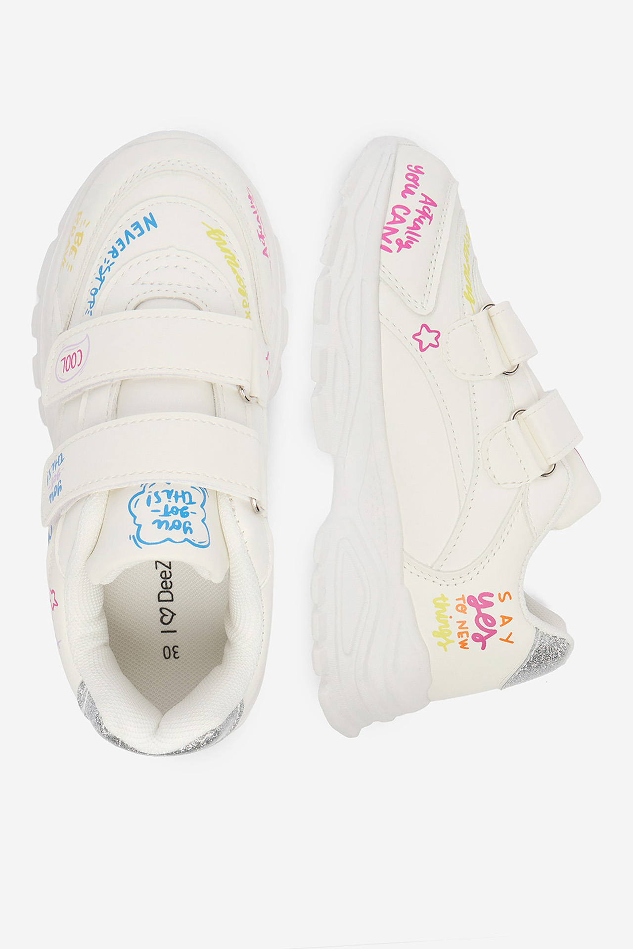 Sneakersy Bílá