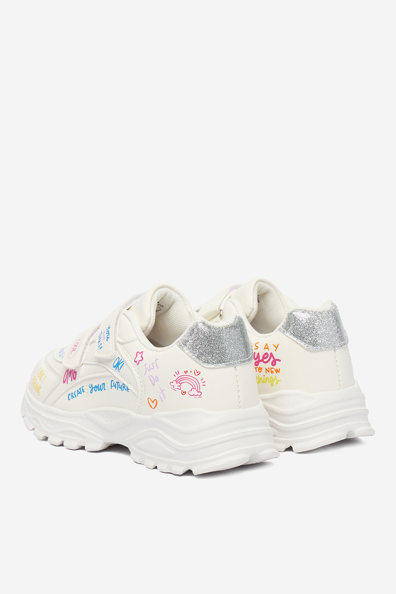 Sneakersy Bílá