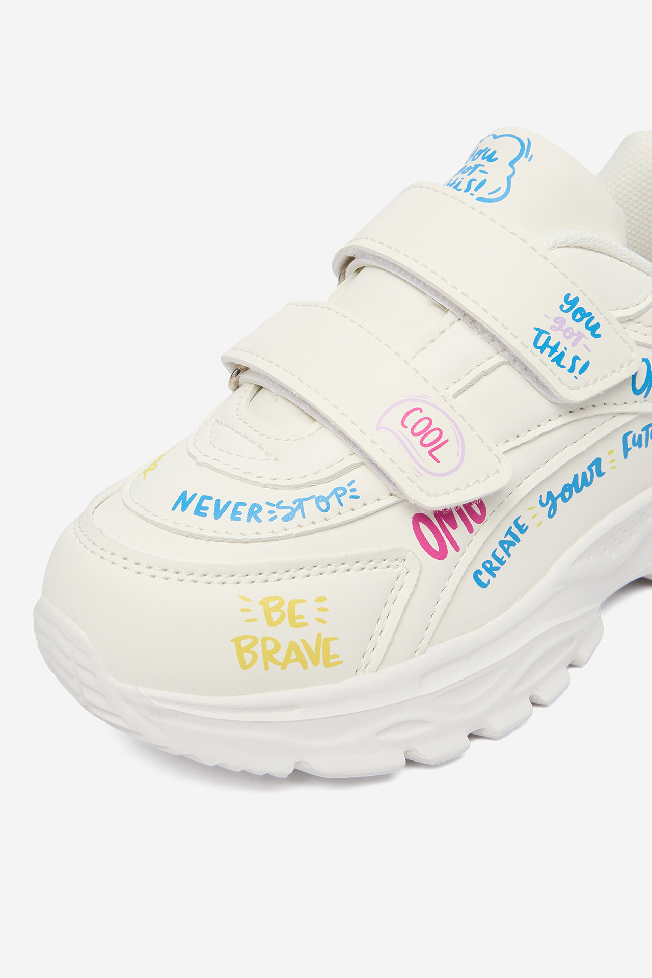 Sneakersy Bílá