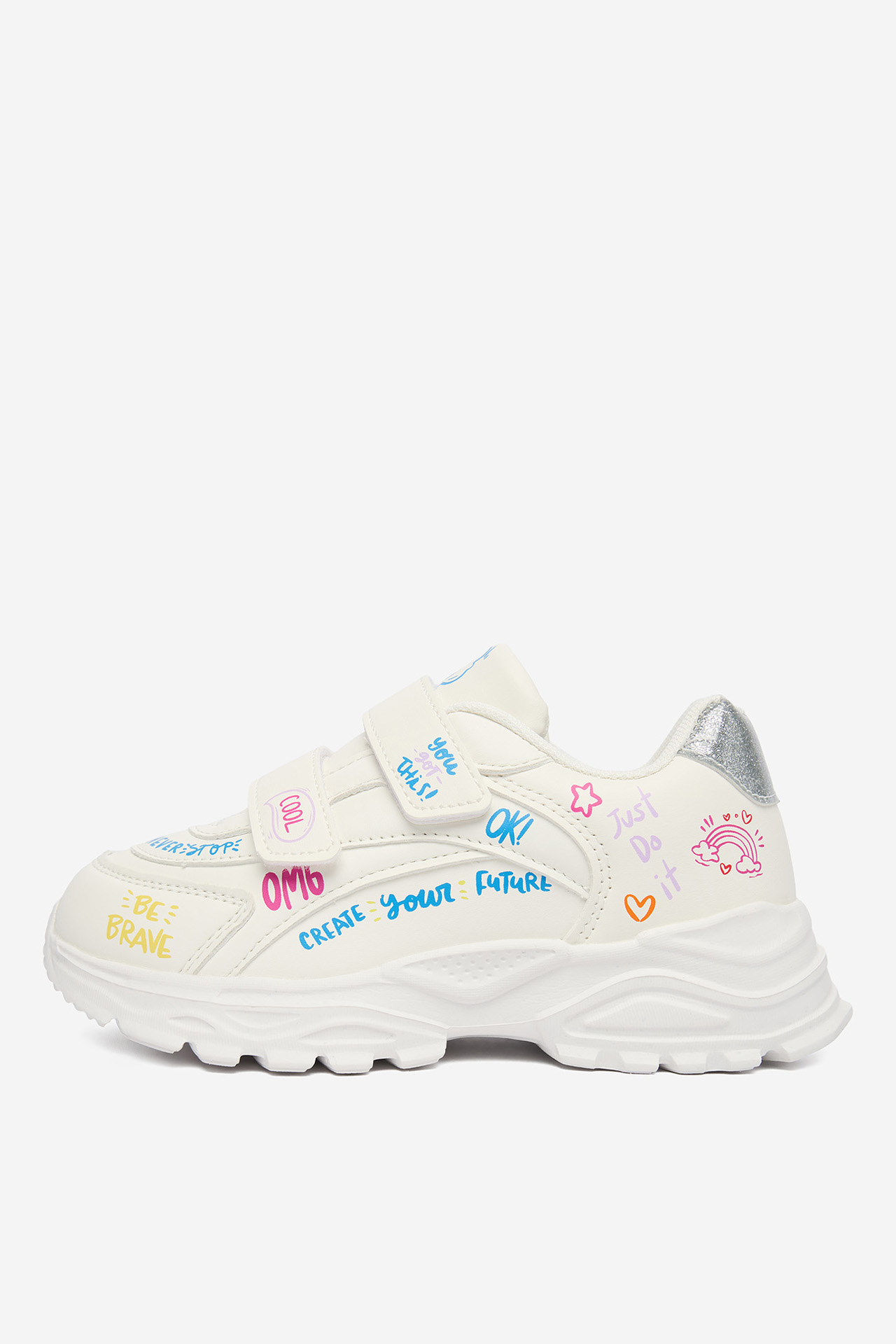 Sneakersy Bílá
