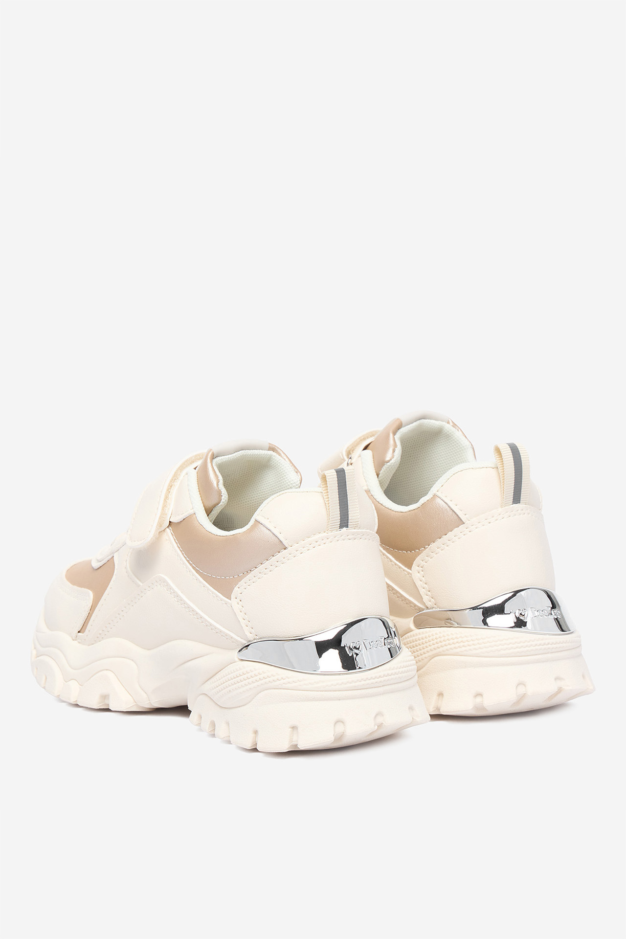 Sneakersy Světle béžová