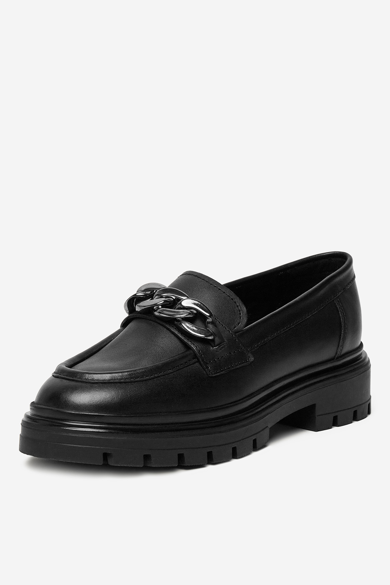 Loafersy Černá
