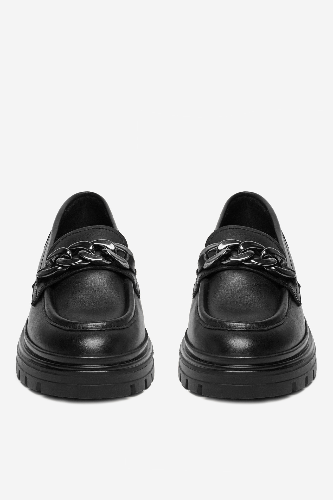 Loafersy Černá