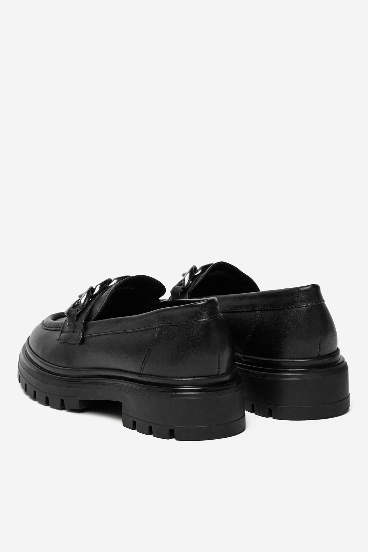Loafersy Černá