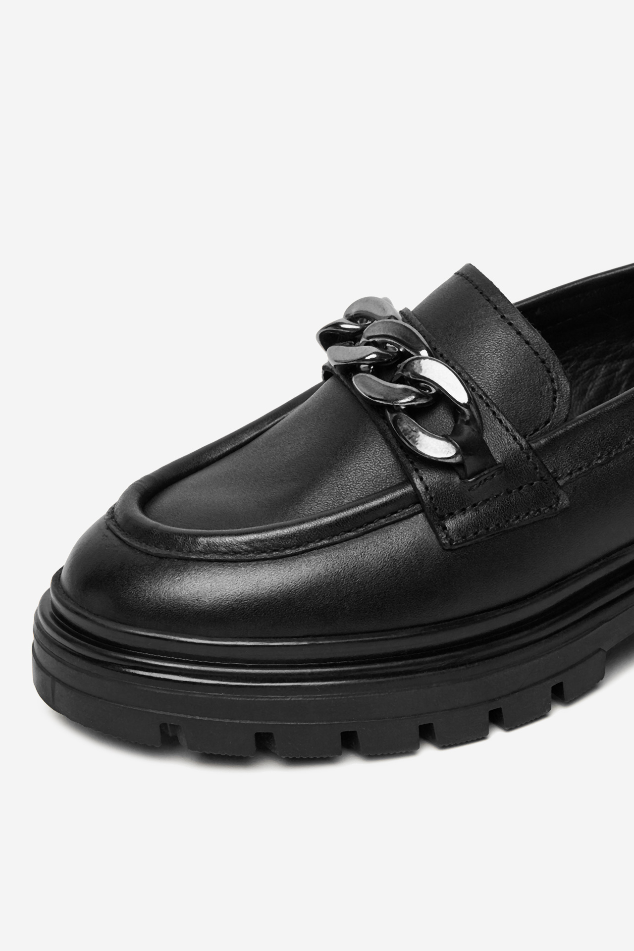 Loafersy Černá