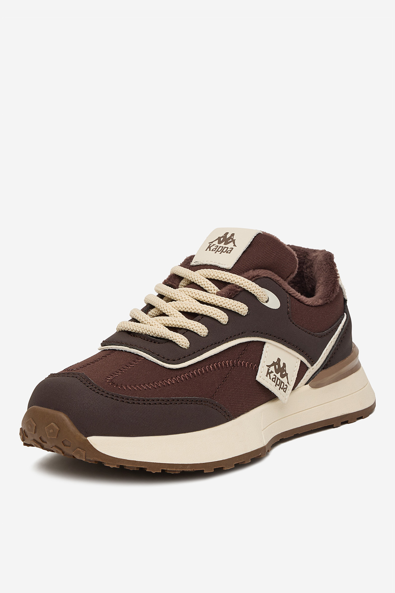 Sneakersy Tmavě hnědá