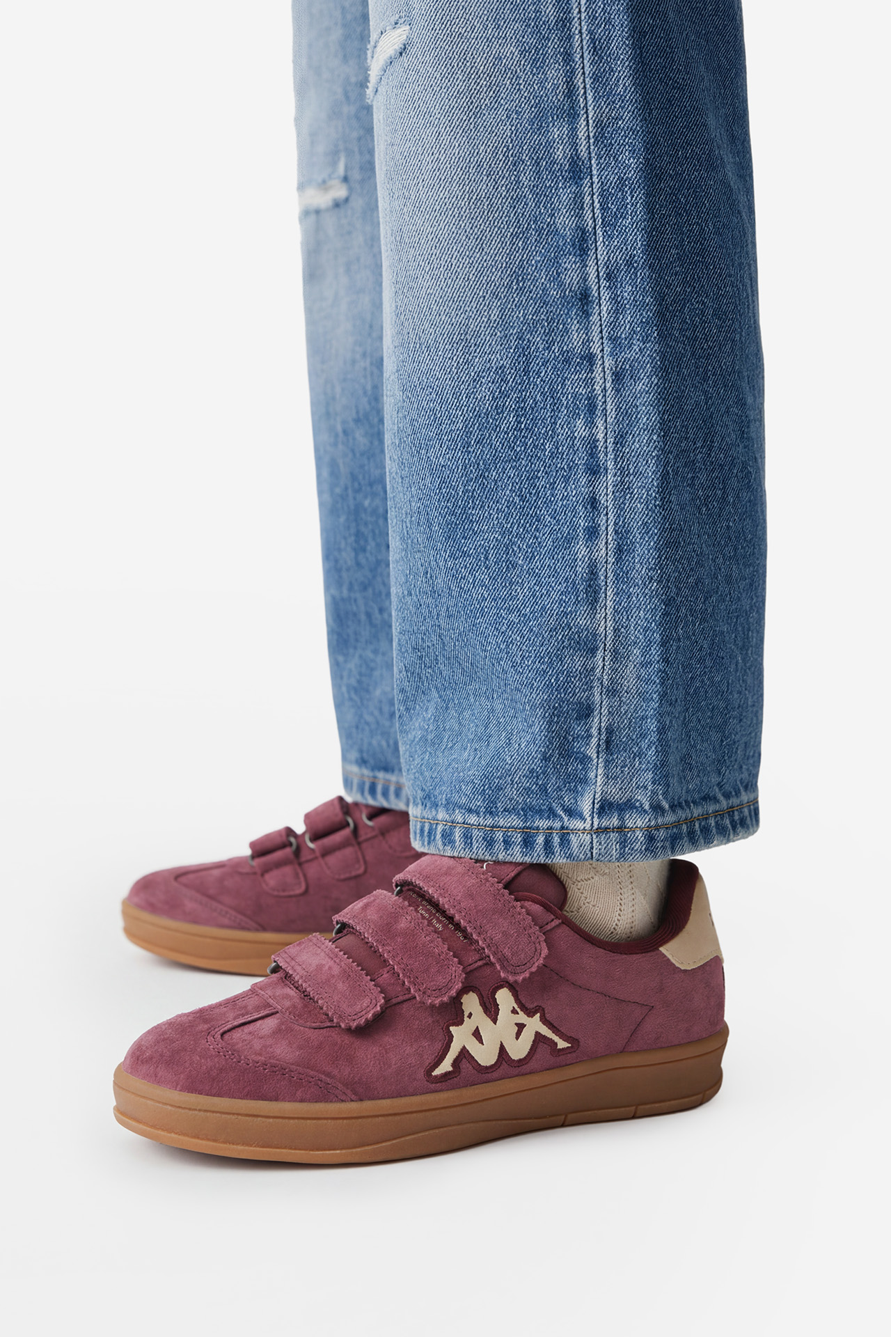 Sneakersy Vínový