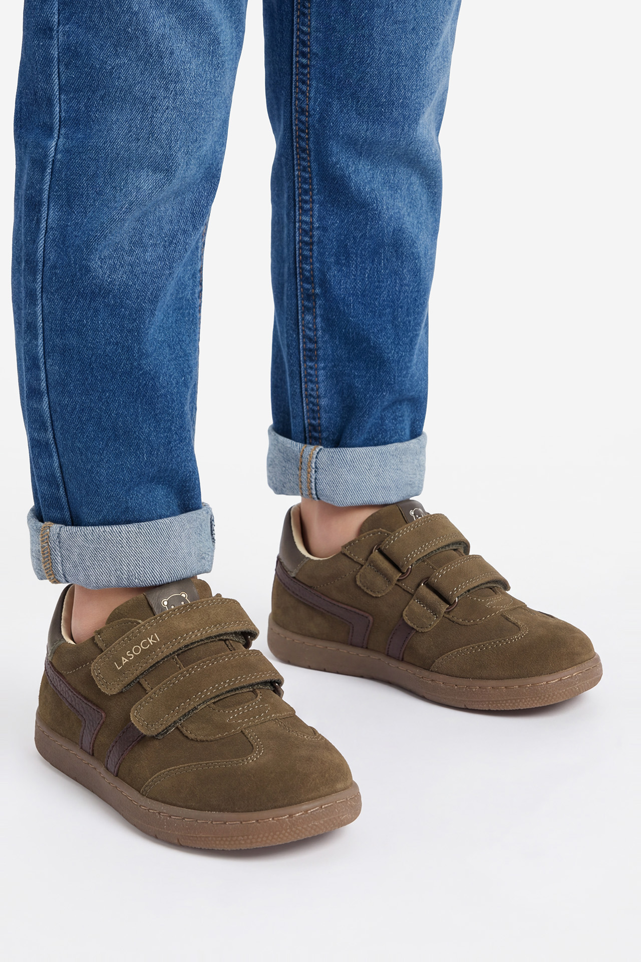 Sneakersy Khaki