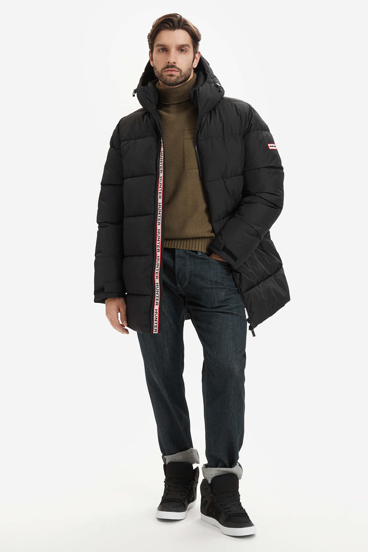 Kurtka HUNTER W226-HRMJT-1038-48X Czarny