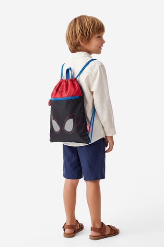 Săculeț pentru încălțăminte Spiderman CEO-ACCS-AW26-300SPRMV Negru