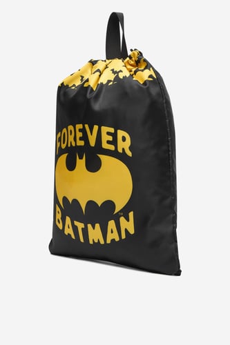 Săculeț pentru încălțăminte Batman CEO-ACCS-AW26-110WBBAT Negru