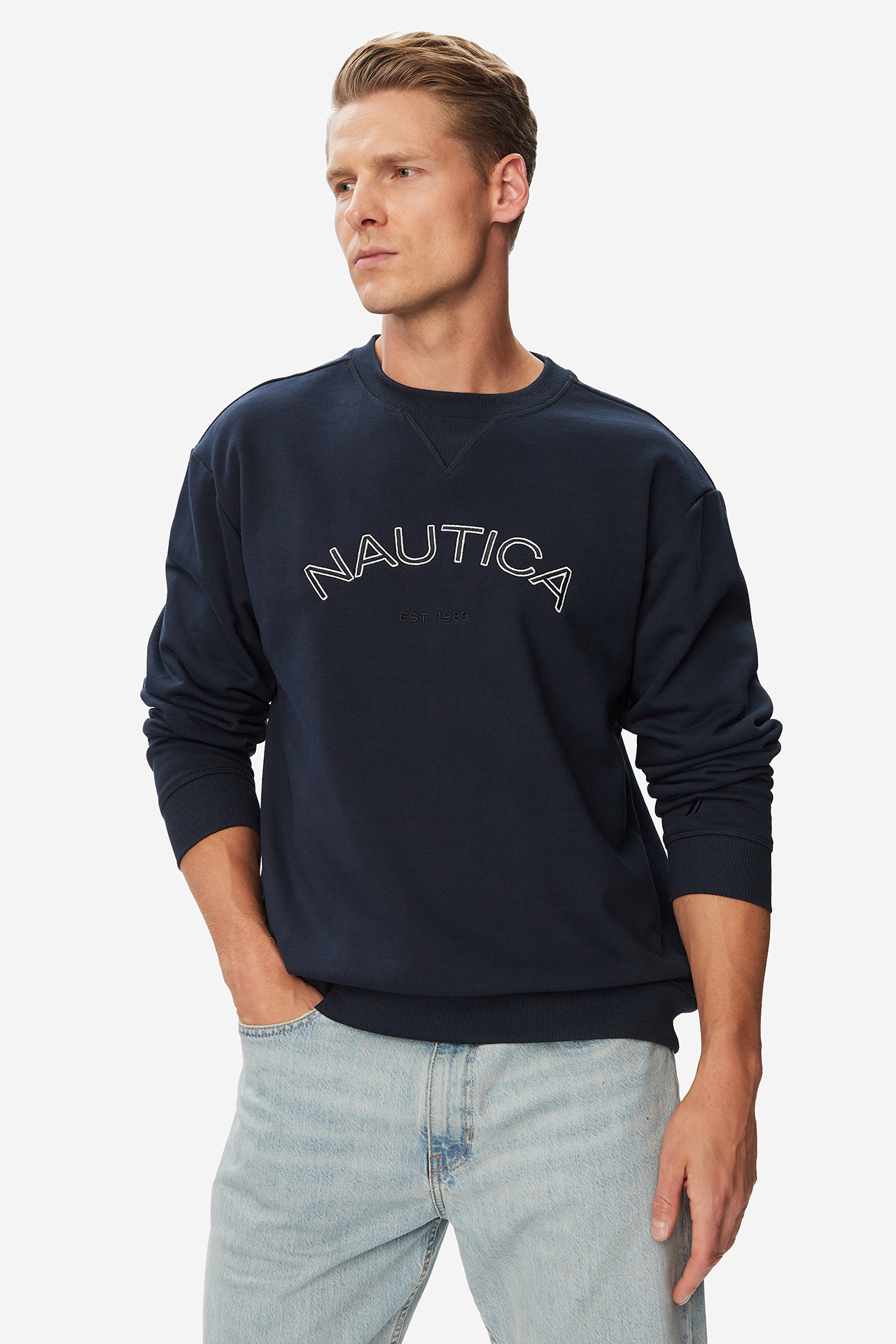 Bluza NAUTICA W226-NAMSS-1118-20X Granatowy
