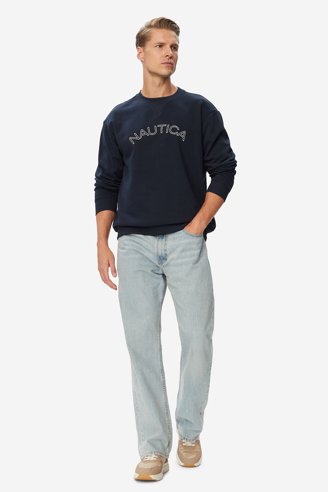 Bluza NAUTICA W226-NAMSS-1118-20X Granatowy