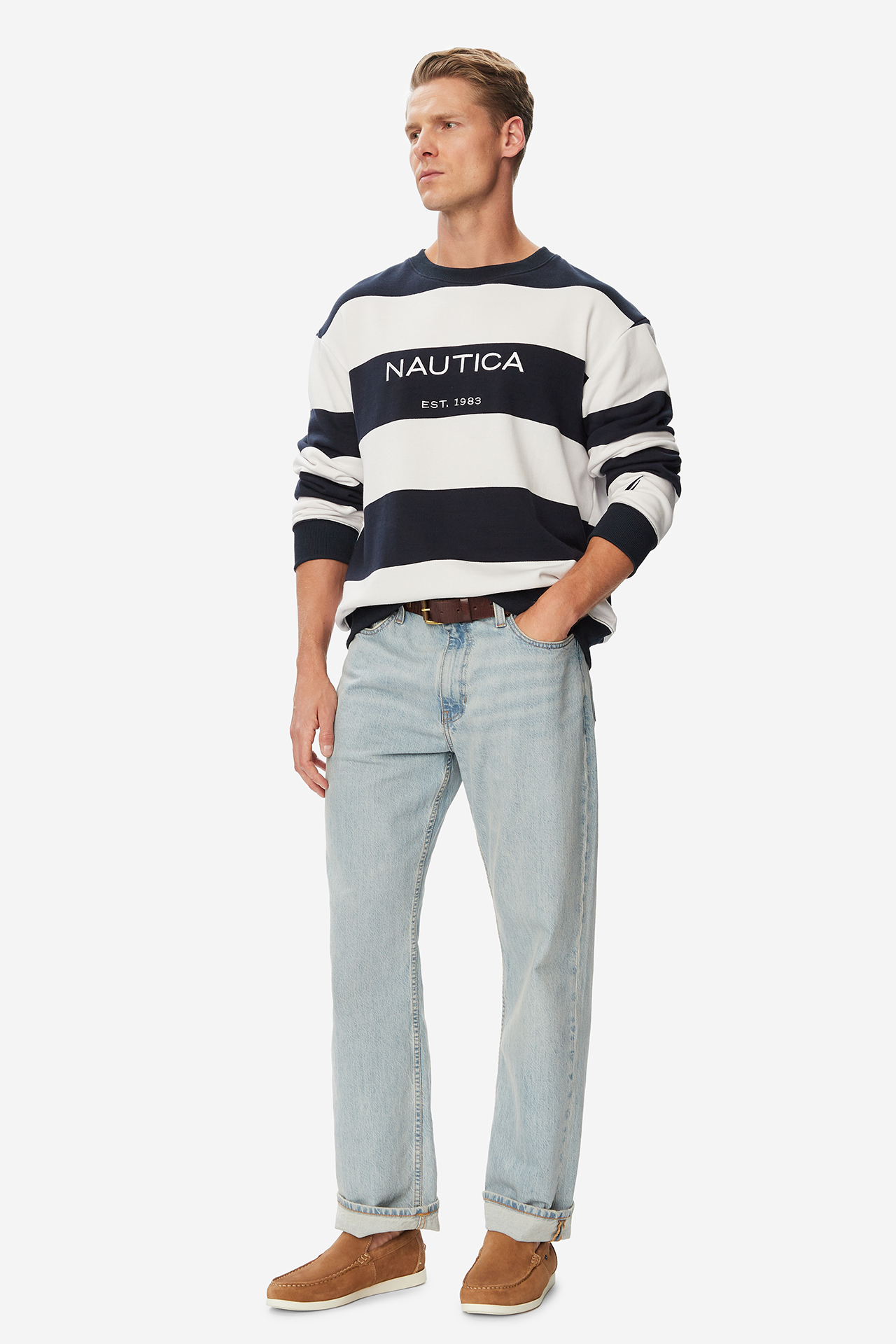 Bluza NAUTICA W226-NAMSS-1119-20S Granatowy