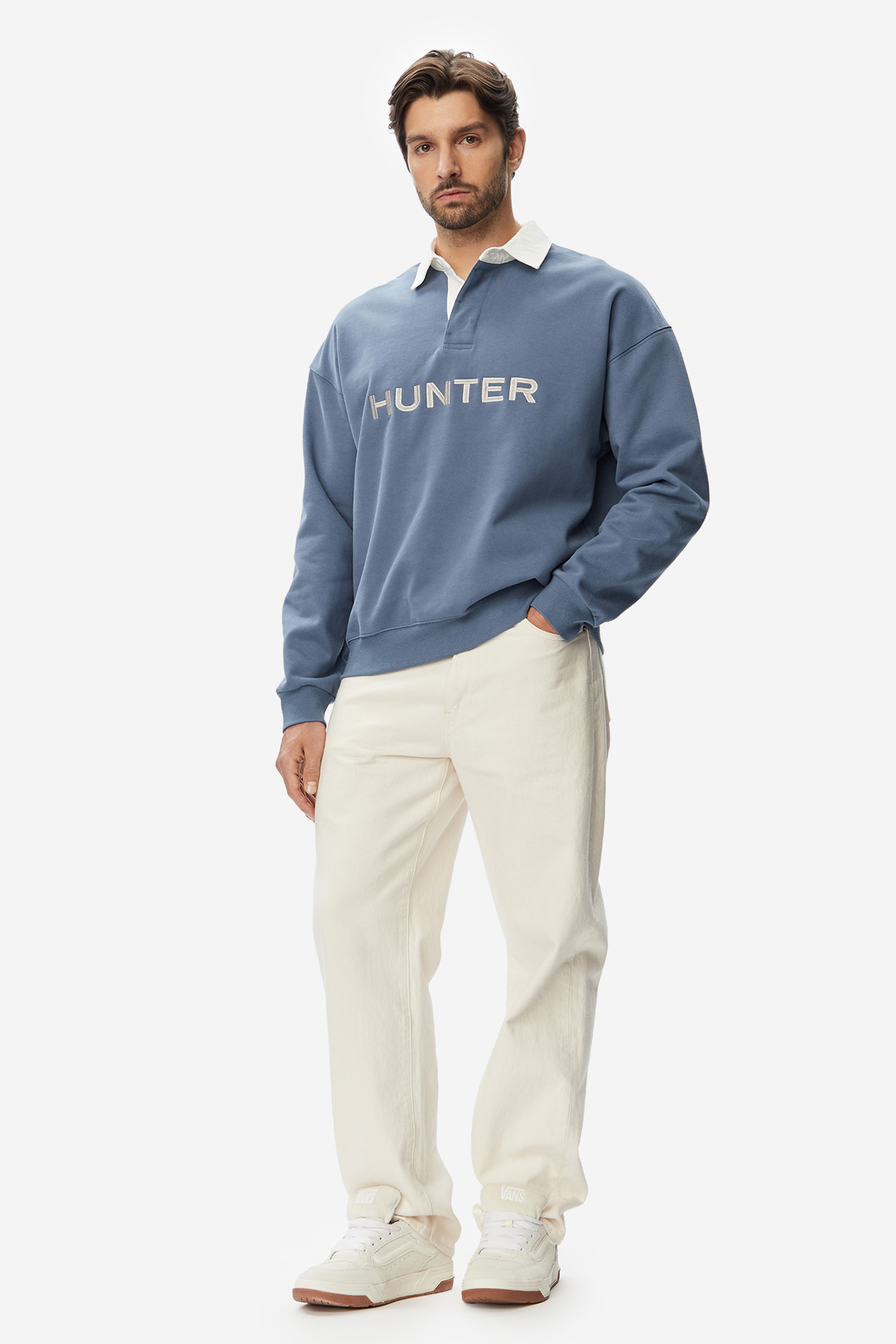Bluza HUNTER W226-HRMSS-1077-21X Zielony ciemny