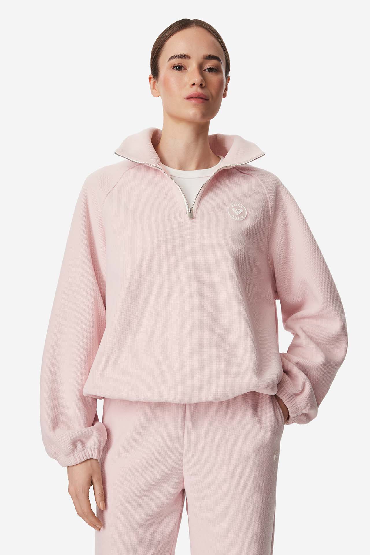Bluza ROXY W226-RXLSS-1047-11X Różowy jasny
