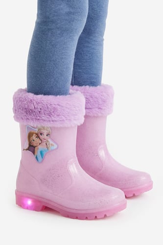 Kalosze FROZEN CEO-NJ-AW26-201DFR Fioletowy jasny