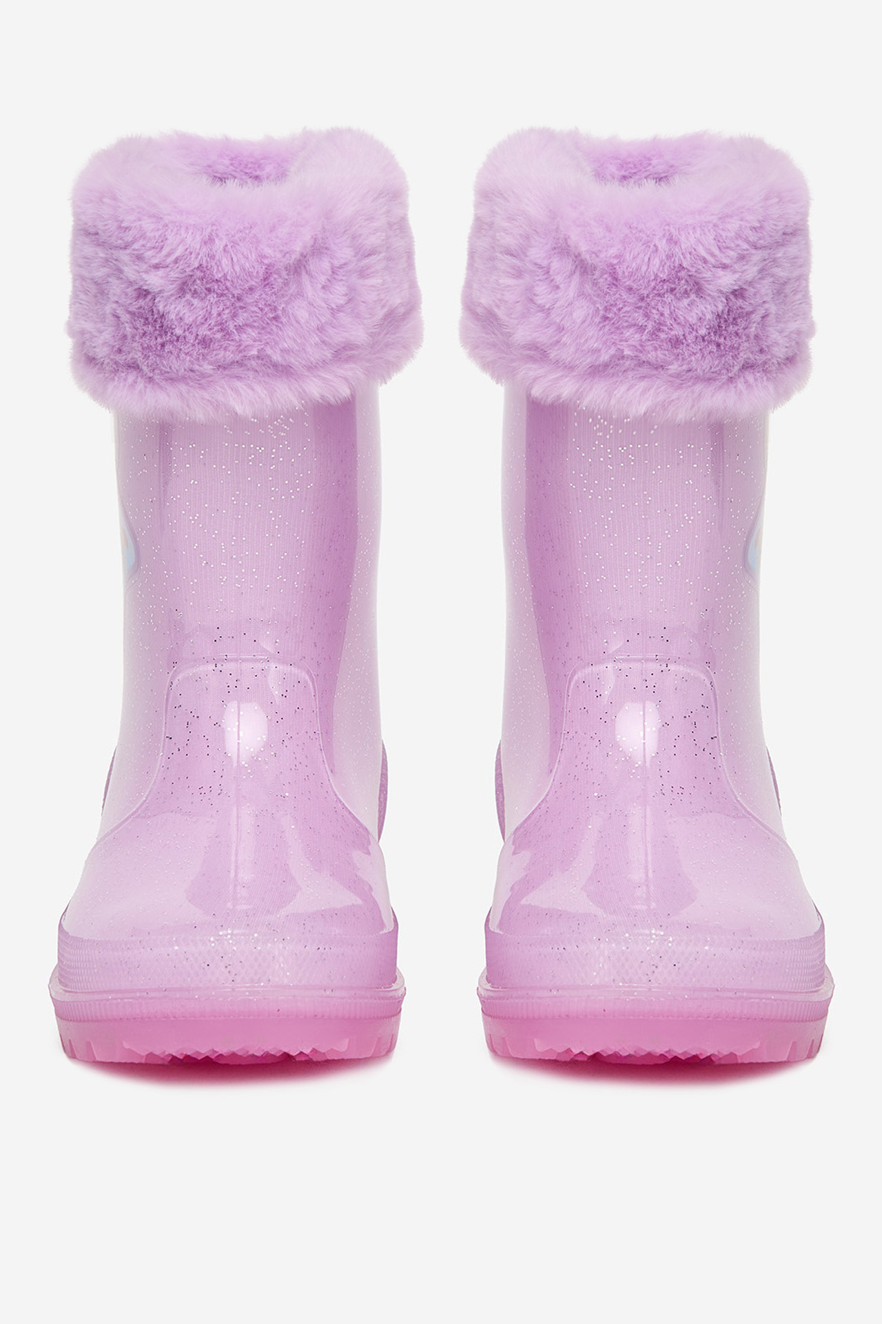 Gumijasti škornji Fuchsia