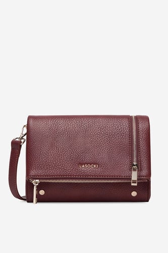 Torbica Lasocki CEO-LSK-K-028-06 Bordo rdeča