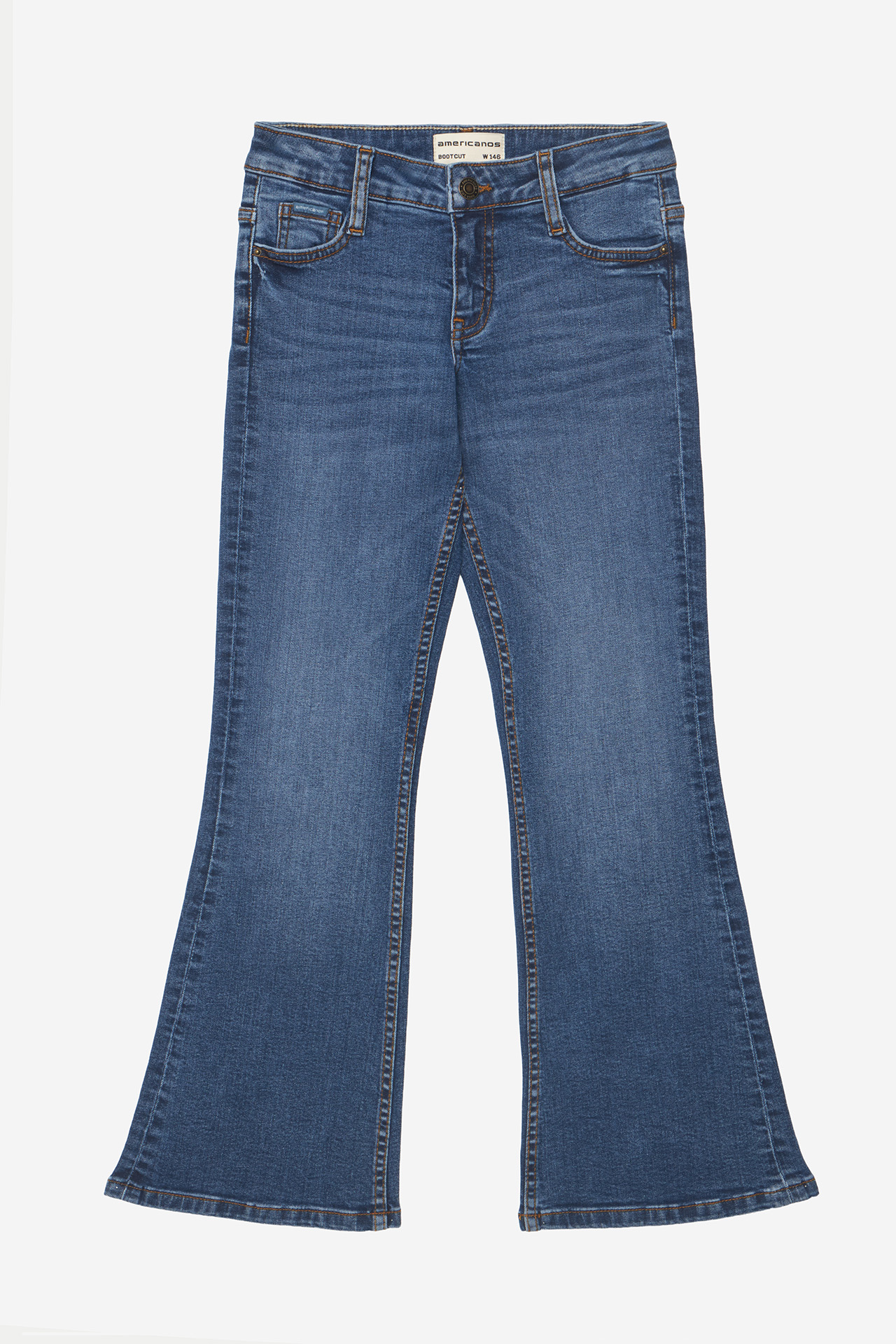 Spodnie jeansowe AMERICANOS W226-AMGTR-1036-20D Granatowy