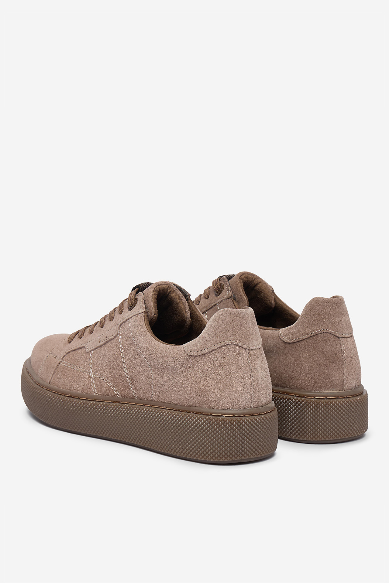 Sneakersy Tmavě béžová