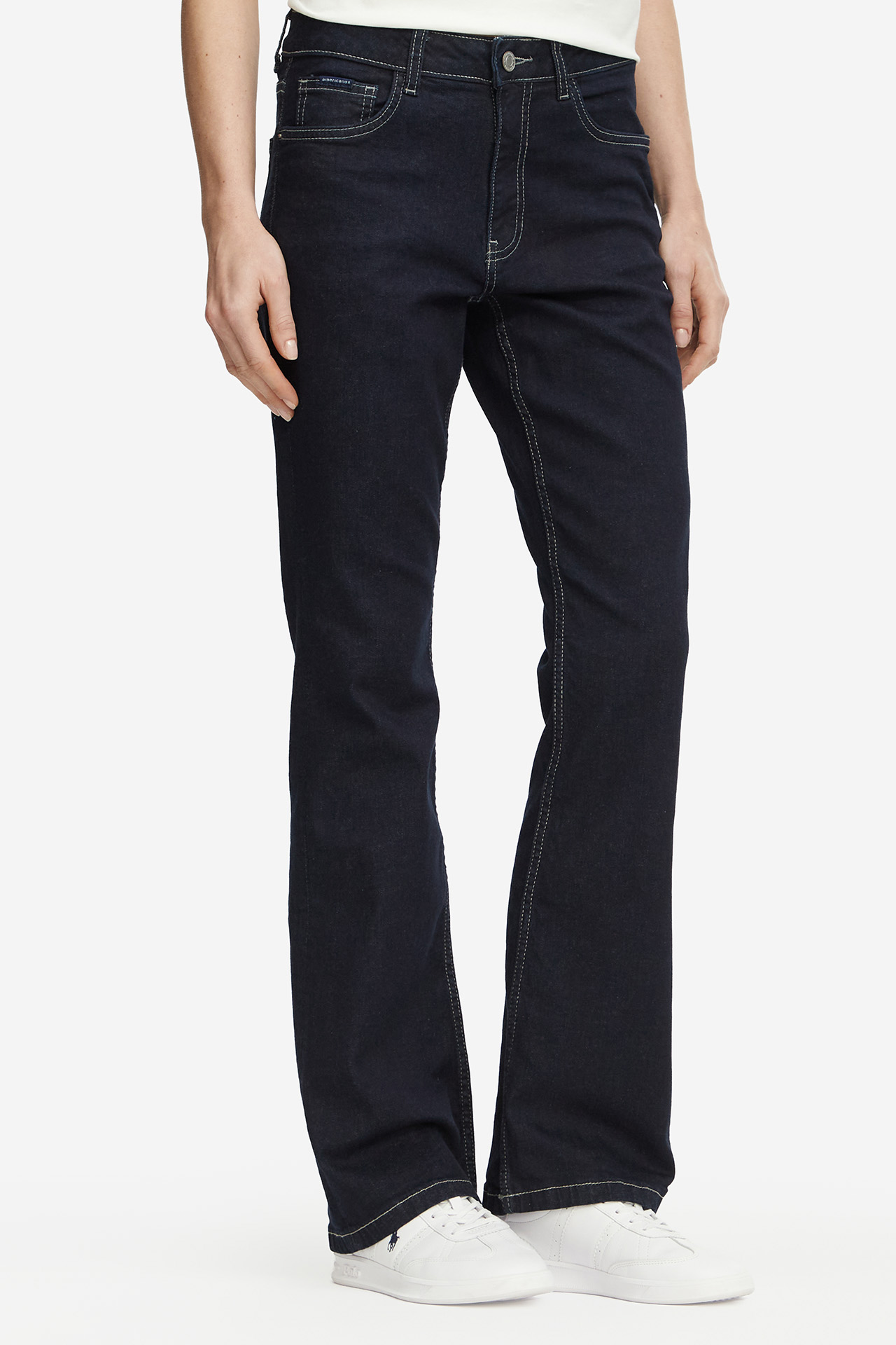 Spodnie jeansowe AMERICANOS W226-AMLTR-1038-19D Granatowy