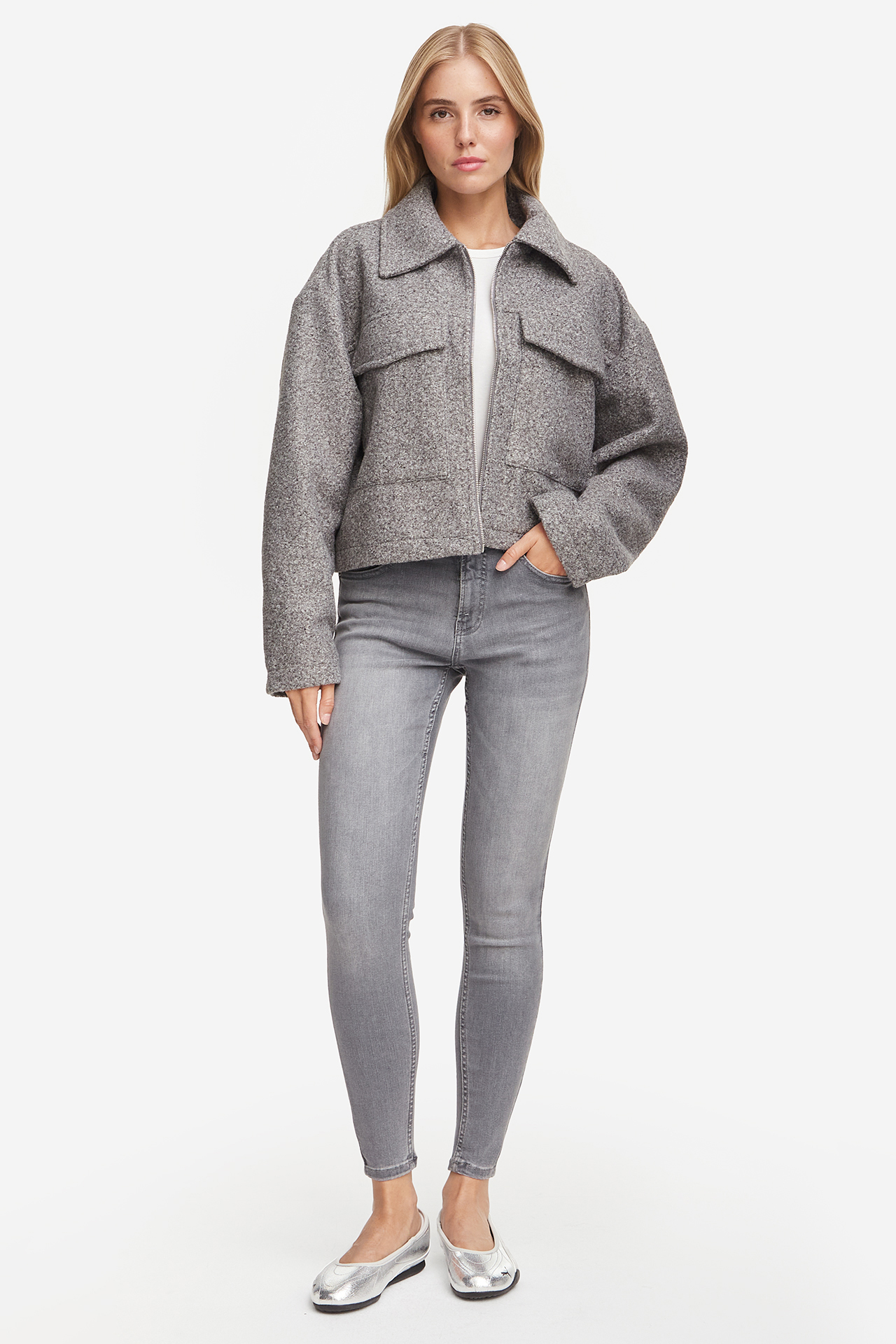 Spodnie jeansowe AMERICANOS W226-AMLTR-1041-42D Szary