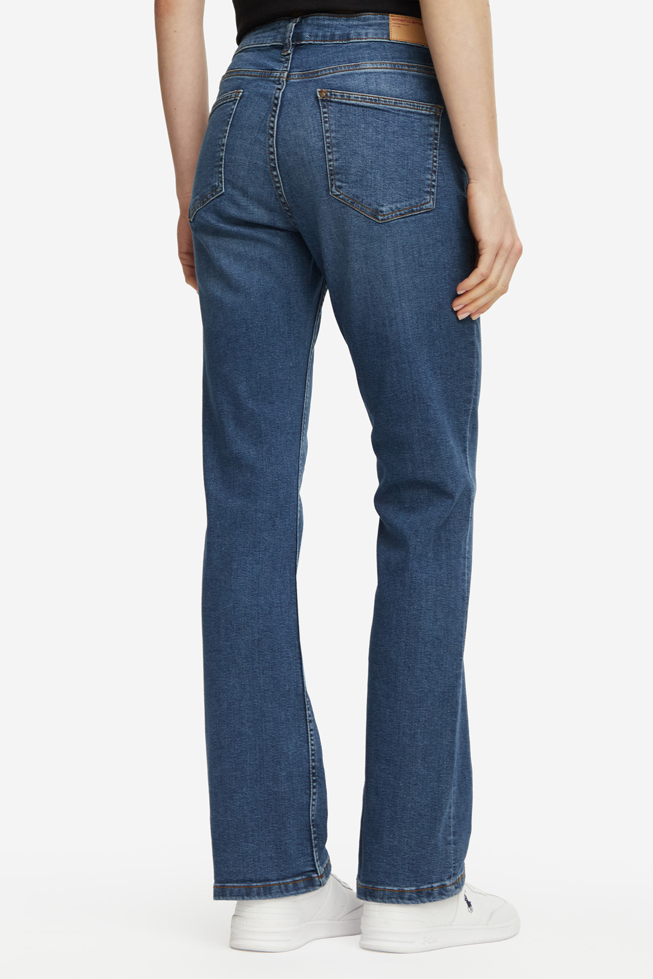 Spodnie jeansowe AMERICANOS W226-AMLTR-1038-20D Niebieski