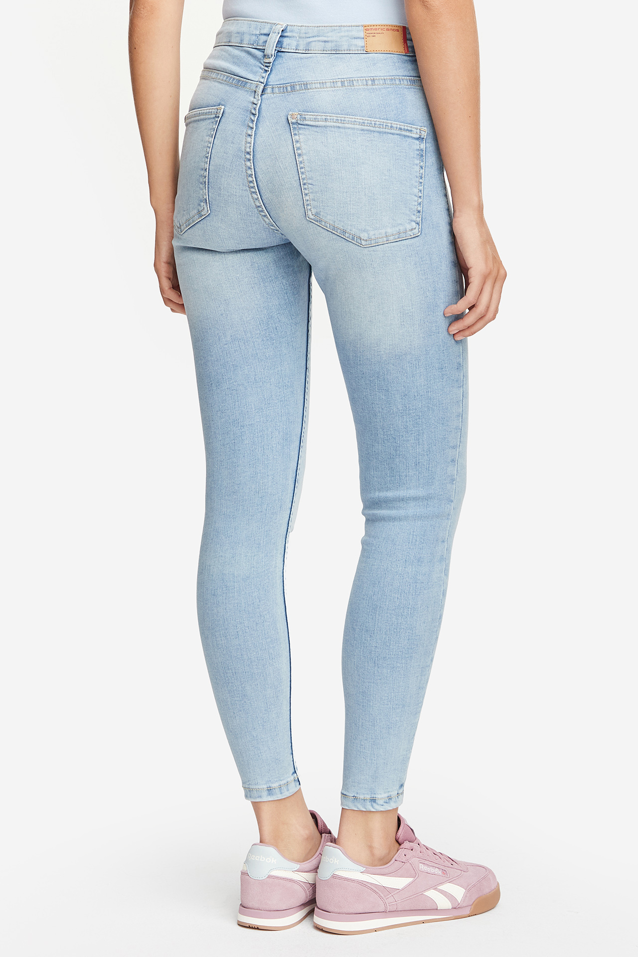 Jeans hlače Svetlo modra