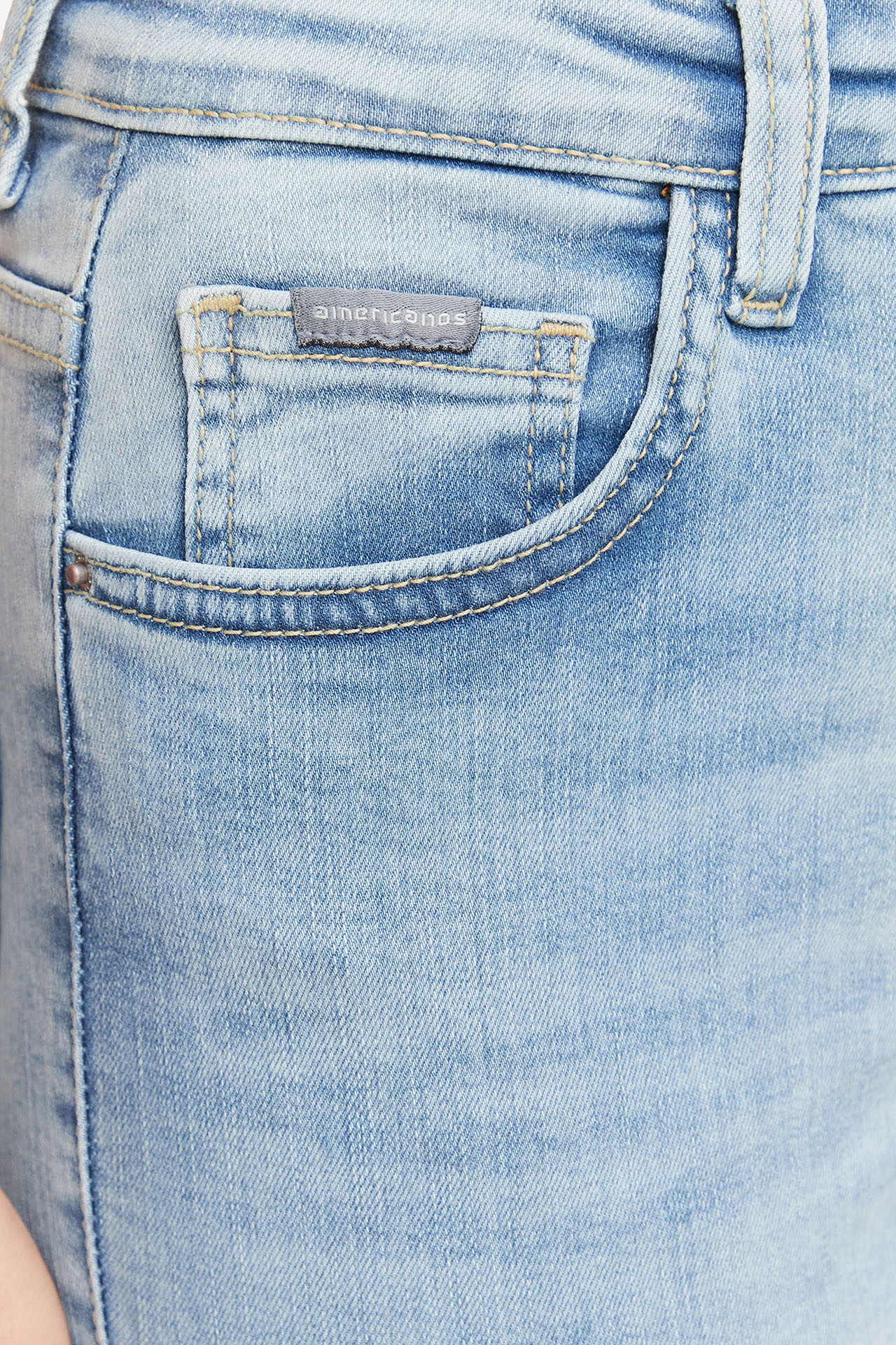 Jeans hlače Svetlo modra