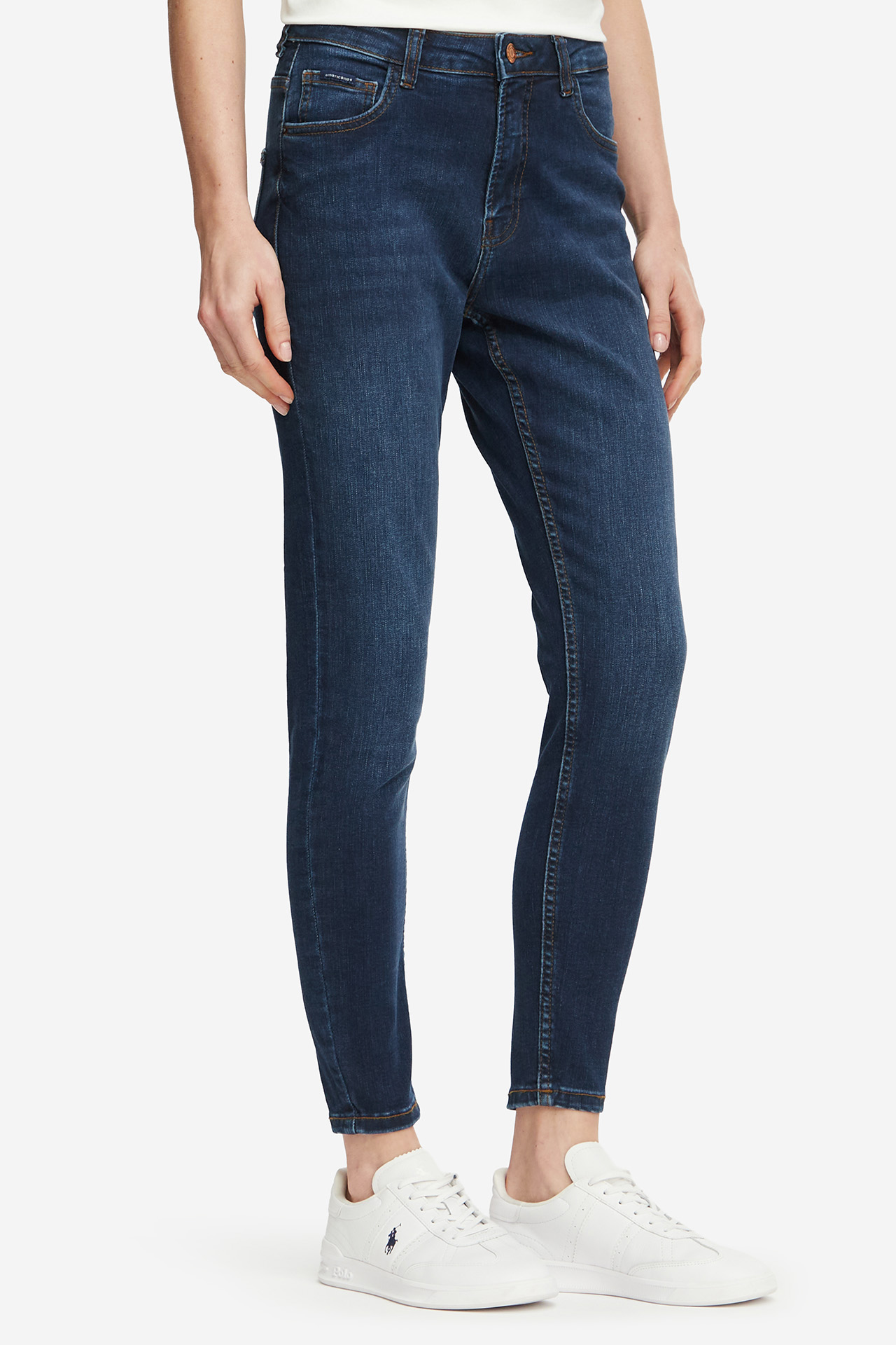 Spodnie jeansowe AMERICANOS W226-AMLTR-1041-20D Granatowy