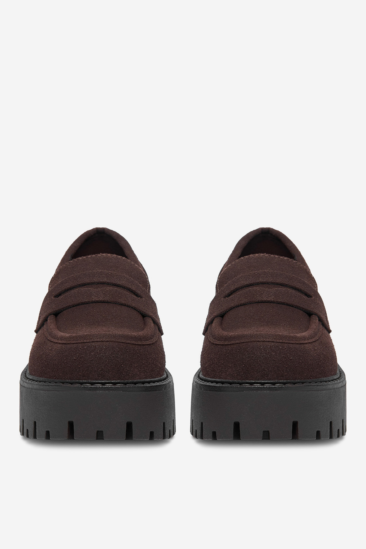 Loafersy Tmavě hnědá