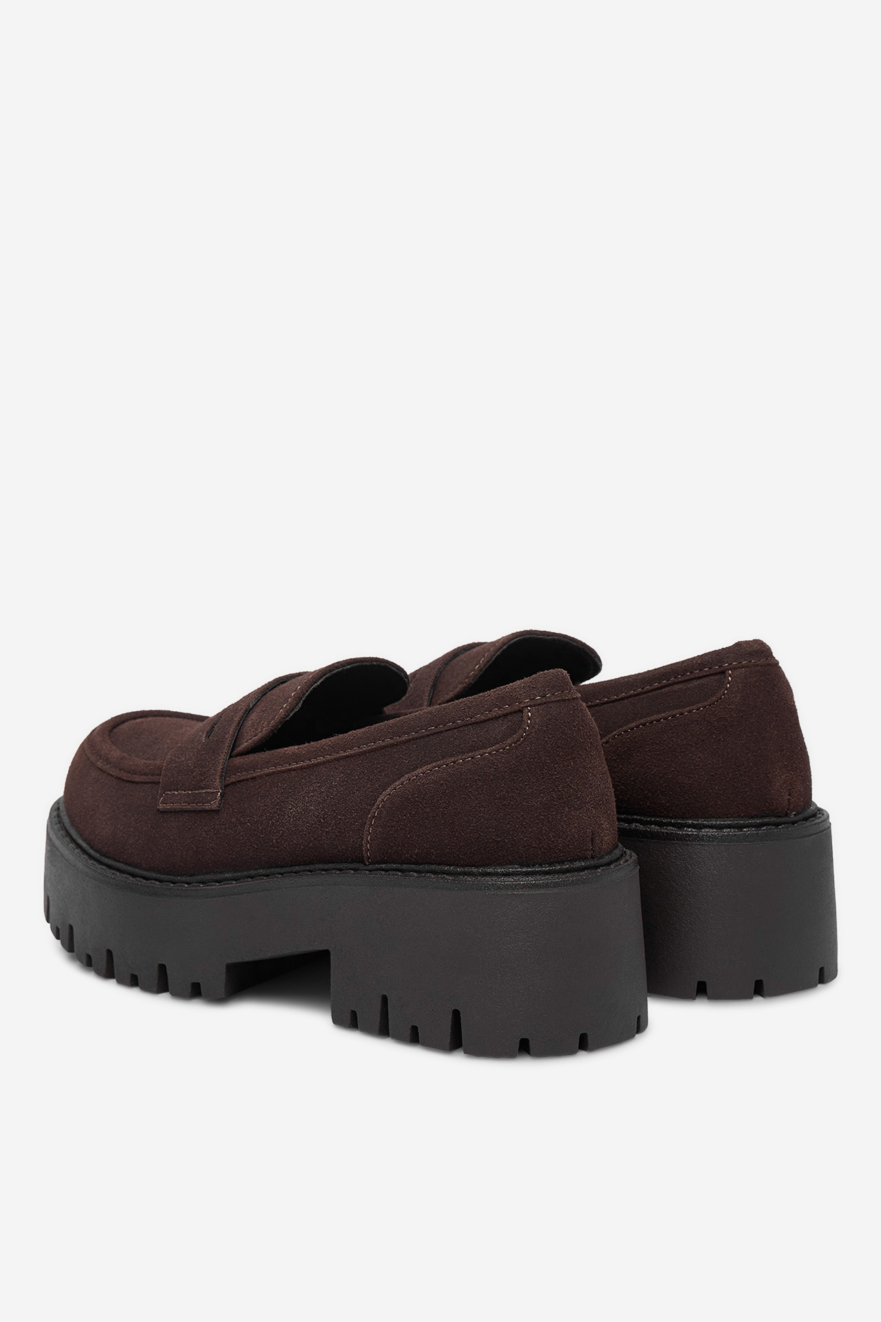 Loafersy Tmavě hnědá