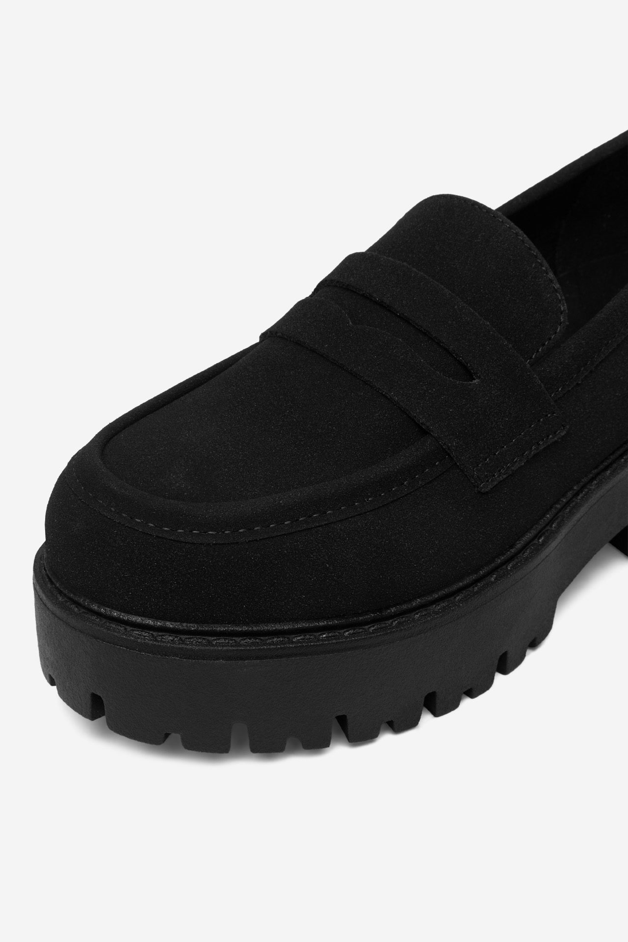 Loafersy Černá