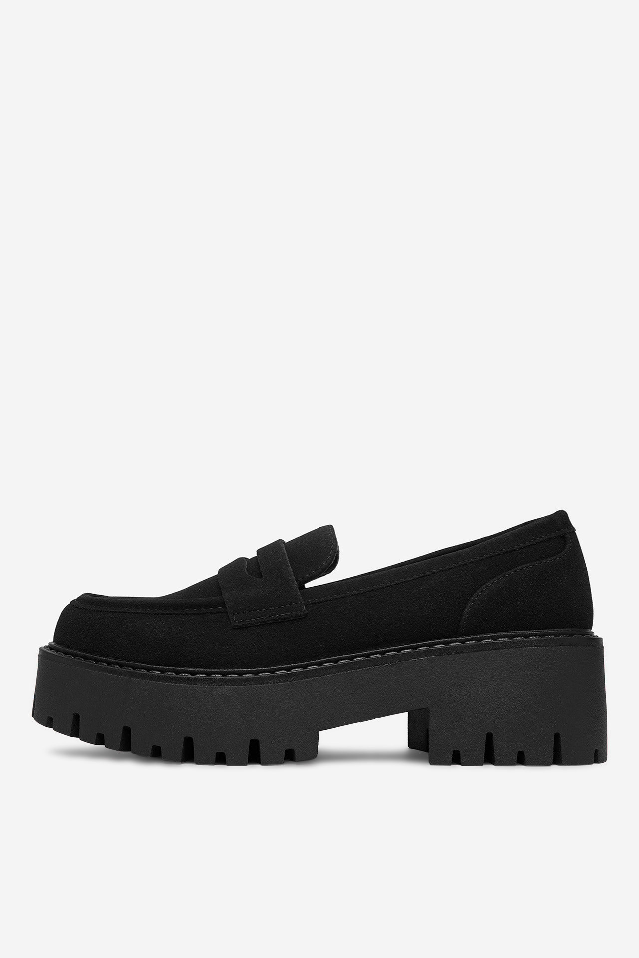 Loafersy Černá