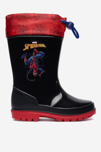 Kalosze Spiderman CEO-NJ-AW26-313SPRMV Czarny