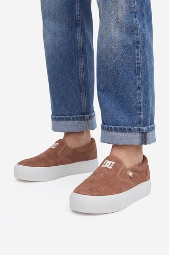 Vászoncipő DC Shoes CEO-LEA-ZL-0011 Barna