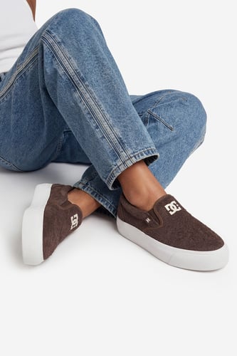 Vászoncipő DC Shoes CEO-LEA-ZL-0011 Barna