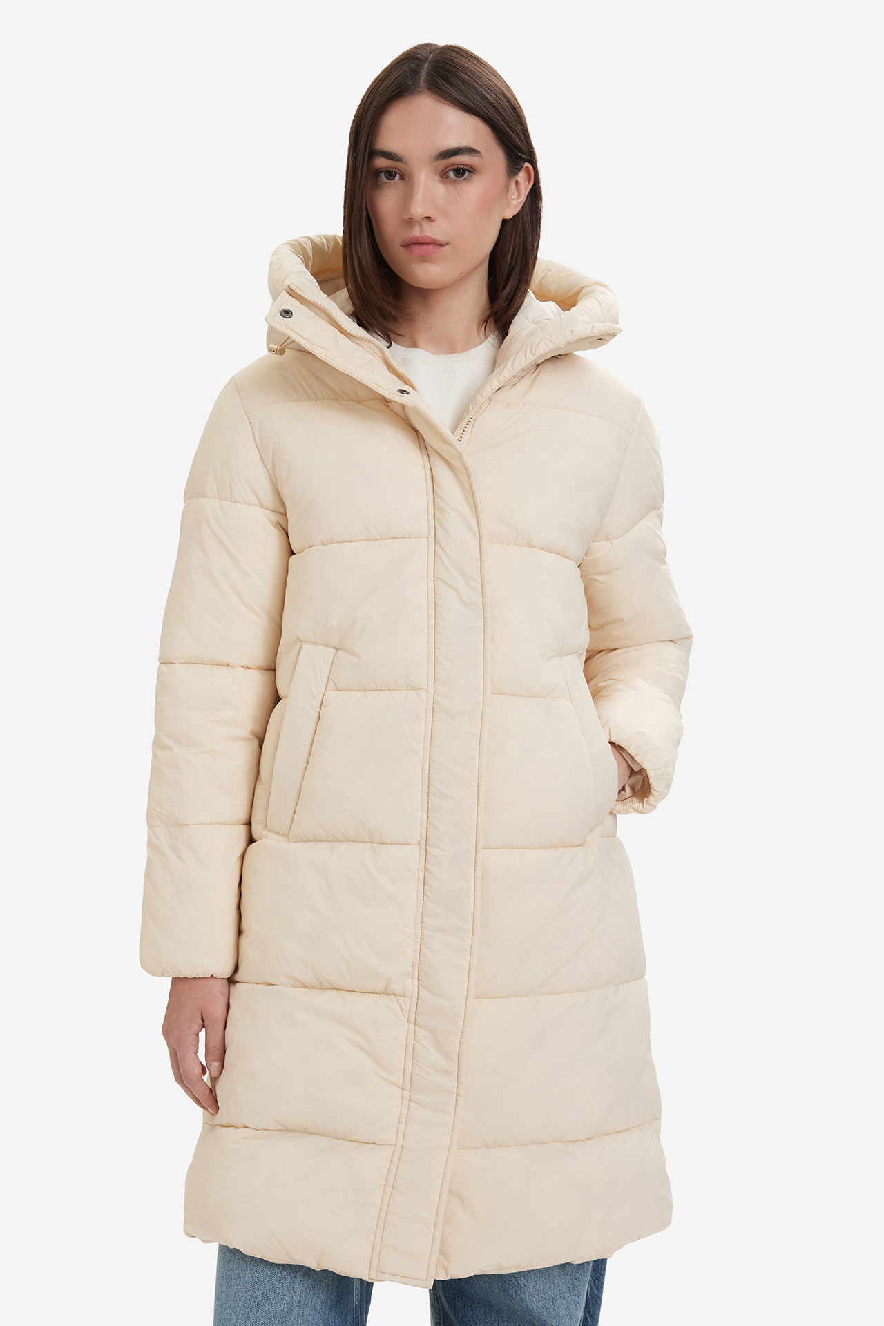 Płaszcz JENNY W226-JNLJT-1062-02X Kremowy