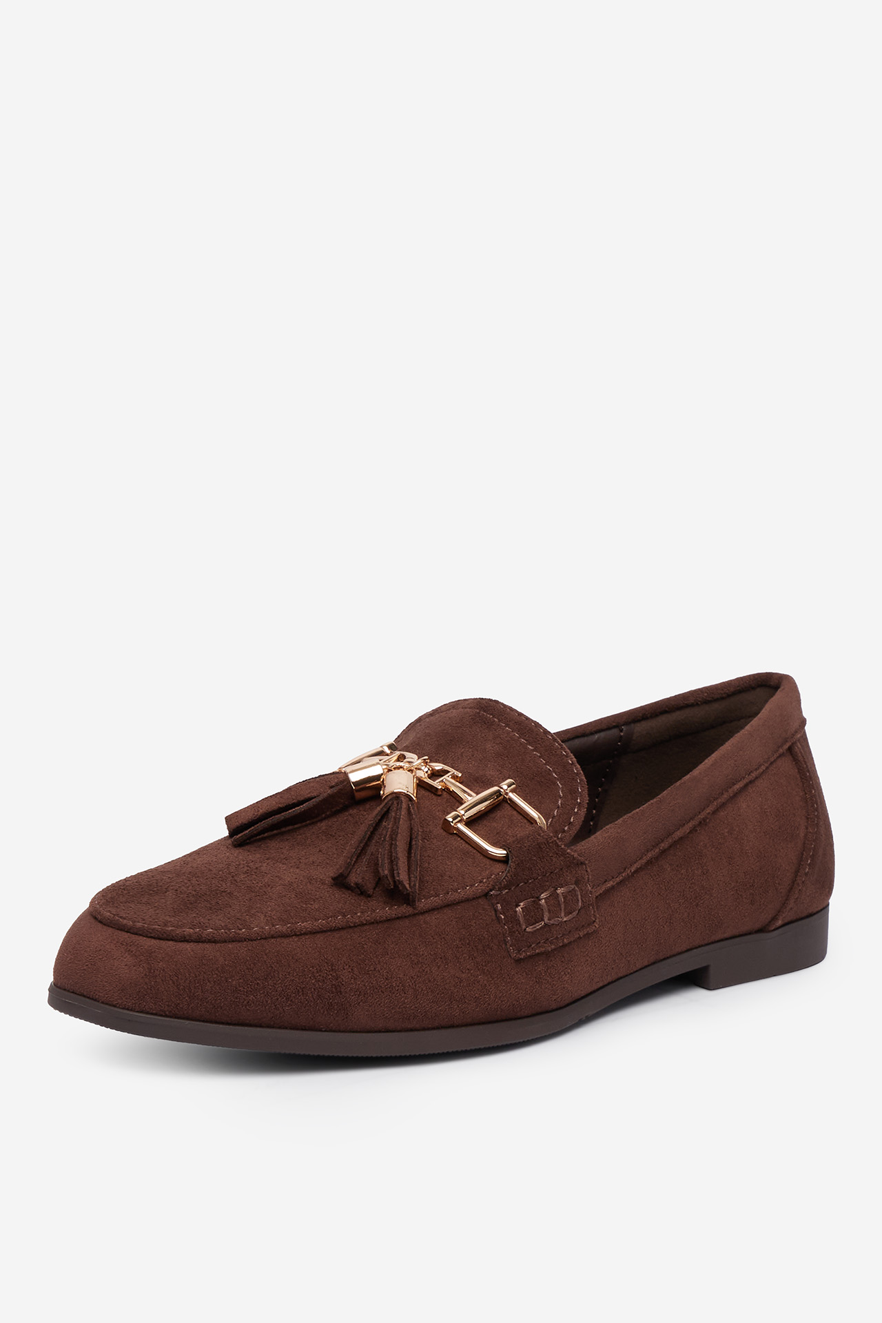 Loafersy Hnědá
